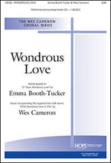 Wondrous Love SAB choral sheet music cover